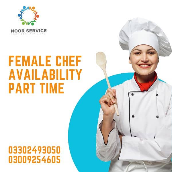 Female Chef Required 24 Hours 0