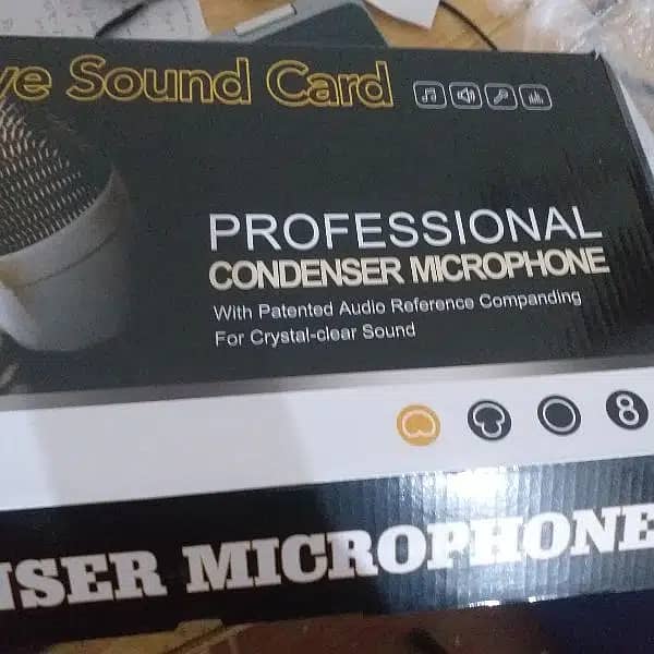 BM800 Mic with V8 Sound Card 1