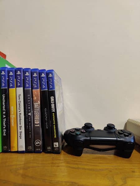 7 PS4 Games and 1 controller 3