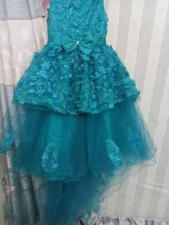 Princess Tail Frock in Zinc Colour