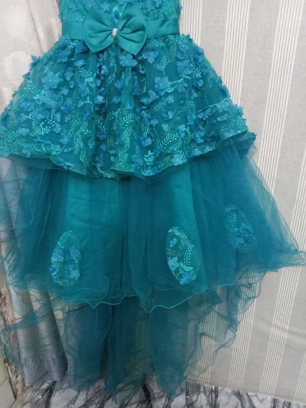 Princess Tail Frock in Zinc Colour 1