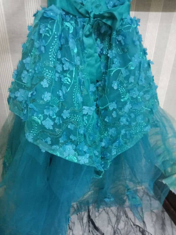 Princess Tail Frock in Zinc Colour 4