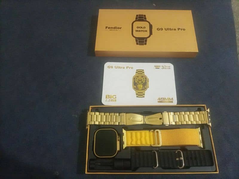 Fendior America G9 Ultra pro smartwatch Golden edition 1