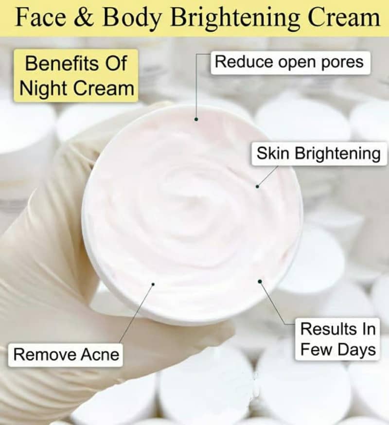 Whitening  and Anti Aging Night cream 2