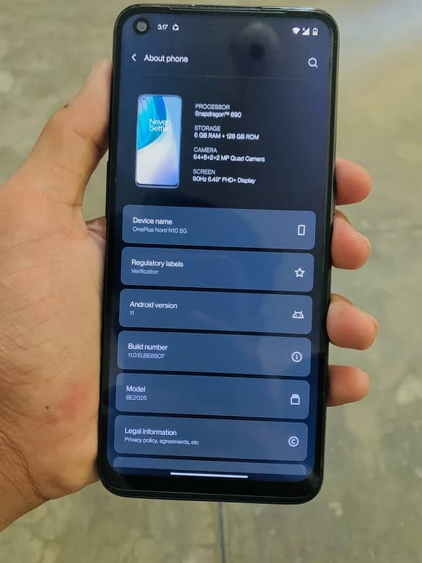 One plus Node N10 5G 6/128 7