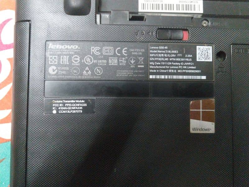 Lenovo Thinkpad laptop G50-45 2