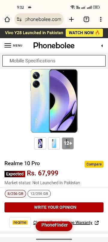 realme 10 ha Pakistan ma coming soon ha 03,,18,,,85,,85,,937 16