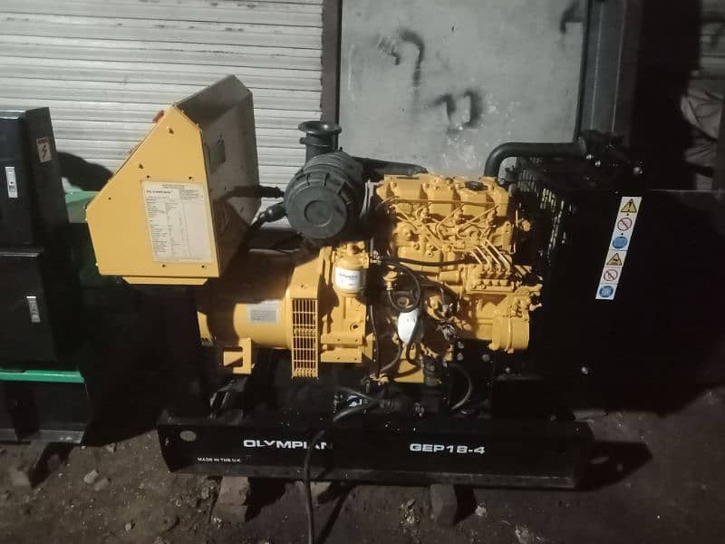 Perkins UK HP model 2010 20 kva there phase generator 0