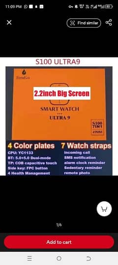 Ultra Smart Watch 7 Free Strips