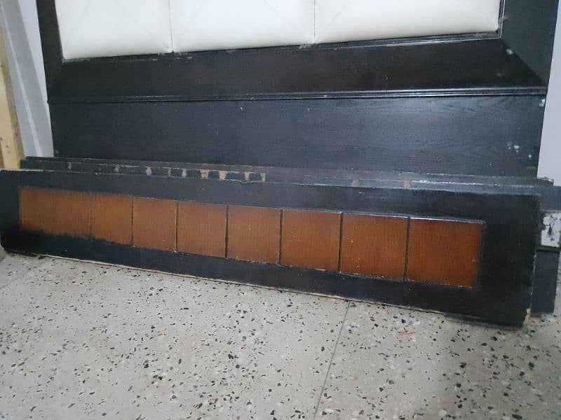 Wooden Bed, without foam 1