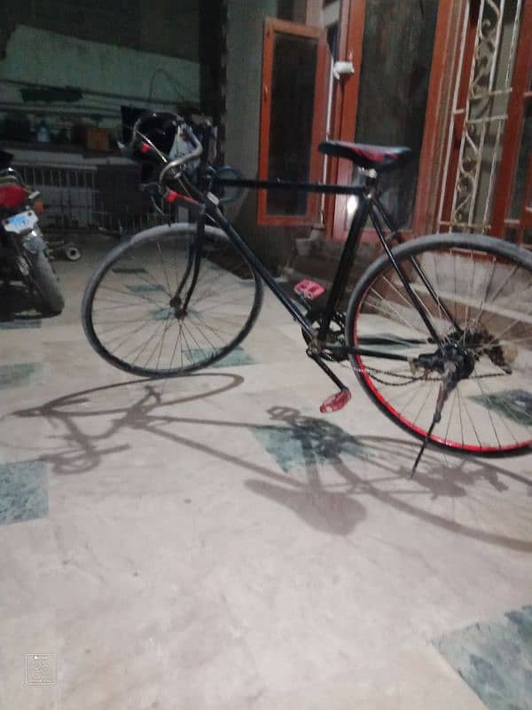 sports bicycle with gear and Tyre tube bhi new ha best quality sab ok 14