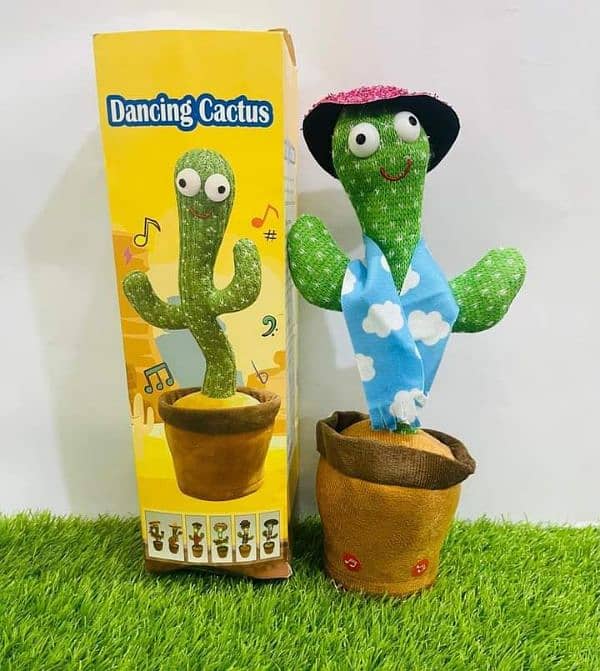 dancing cactus rechargeable for children's 3