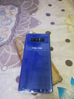 sumsumg note 8 panel real glass break  amount final 22000