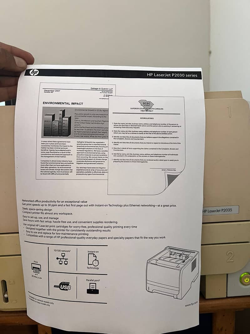 HP laser jet P2035 5