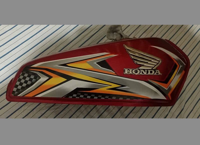 Honda 125 model 2025 Stickers 100% original Tanki 5