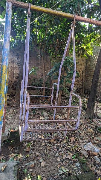 Twin seat swing + rope swing (jhula) 3