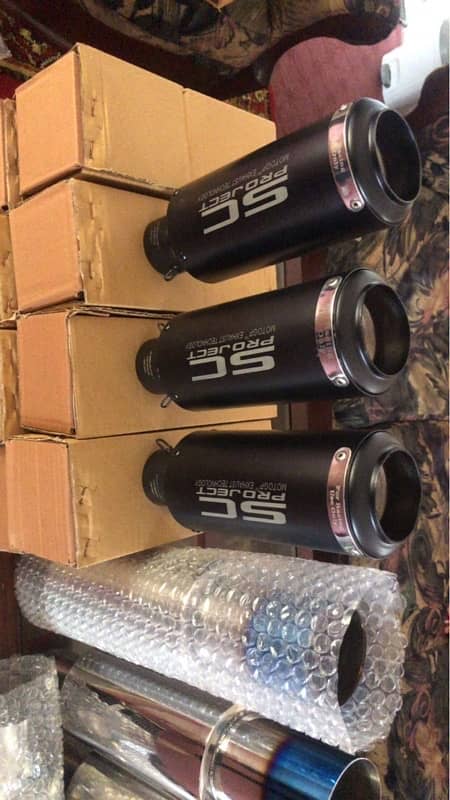 sc project exhaust hks ybr bend pipe etc 1