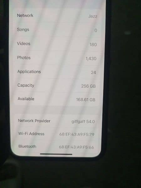 iphone x 256gb 1