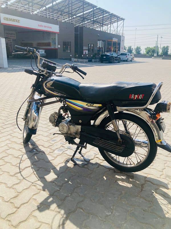 Honda CD 70 2015 For Sale Good Condition 4