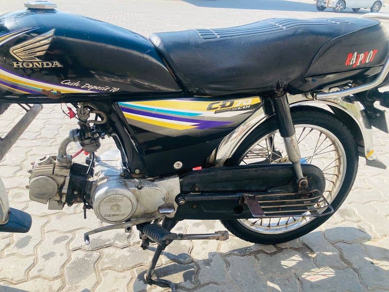 Honda CD 70 2015 For Sale Good Condition 7