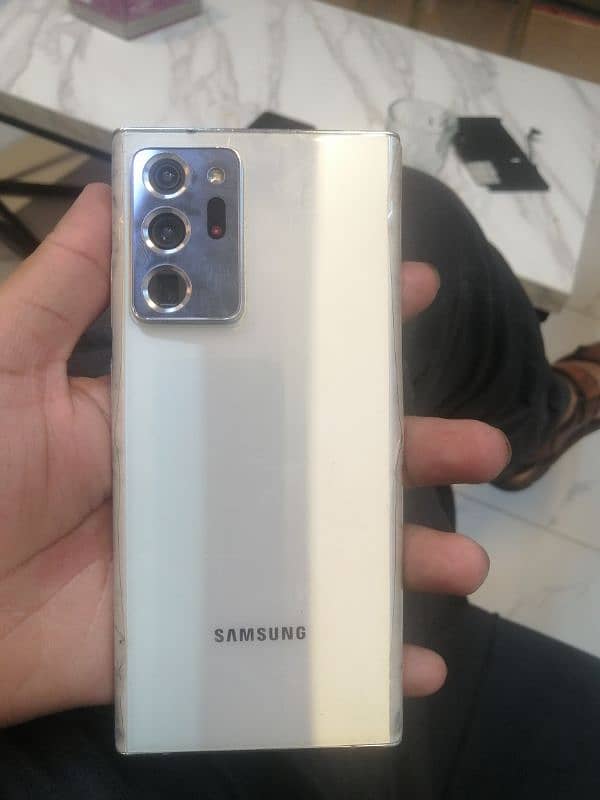 Samsung note 20 ultra white color 2