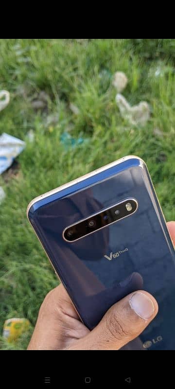 LG v60 Thinq 5g 8gb 128gb im pech Aproof life teim foll OK. loc mardan 6