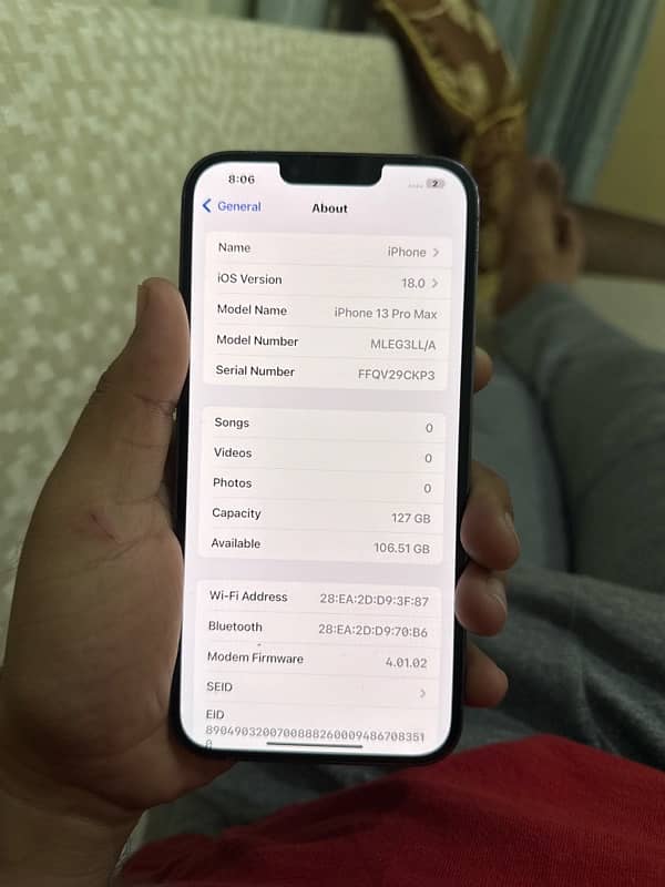 iphone 13 pro max non pta urgent sale 6