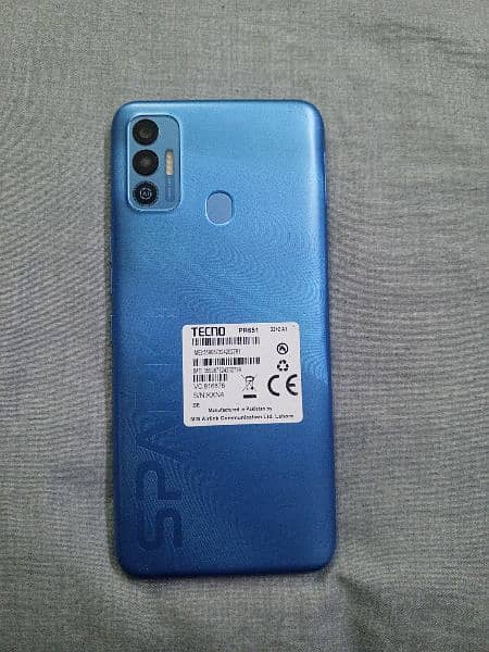 Tecno spark 7  2+32 1