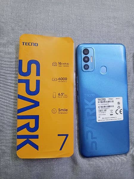 Tecno spark 7  2+32 3