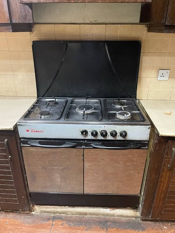 5 Burner Cooking Range 0