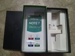 Infinix Note 7 6/128 with box and original Charger