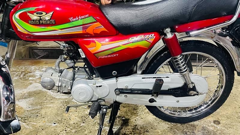 Road prince 70cc good condition 1