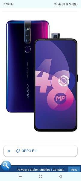 oppo f11 pro 6gb 128 gb box sath ha 4