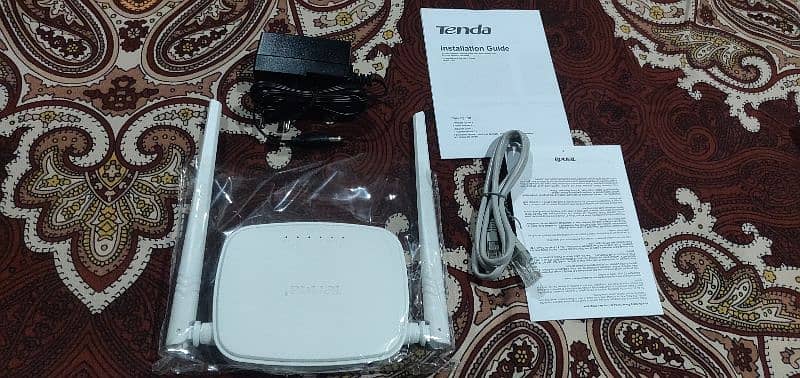 Tenda N300 wireless Dounle Antena Router 9