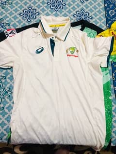 Australia cap Melbourne Stars Shirt With Australian Players Signature