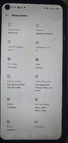 oppo a54 0
