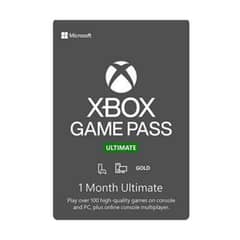 Xbox game pass ultimate 1 month