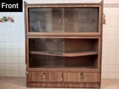 Wooden Solid Showcase For Sale