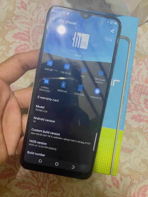 Tecno Povior 4 Pro Urgent sale 1