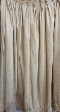 velvet material curtains.