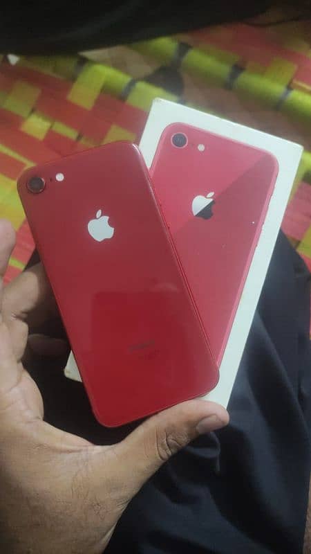 iphone 8 Red color official pta approved 0