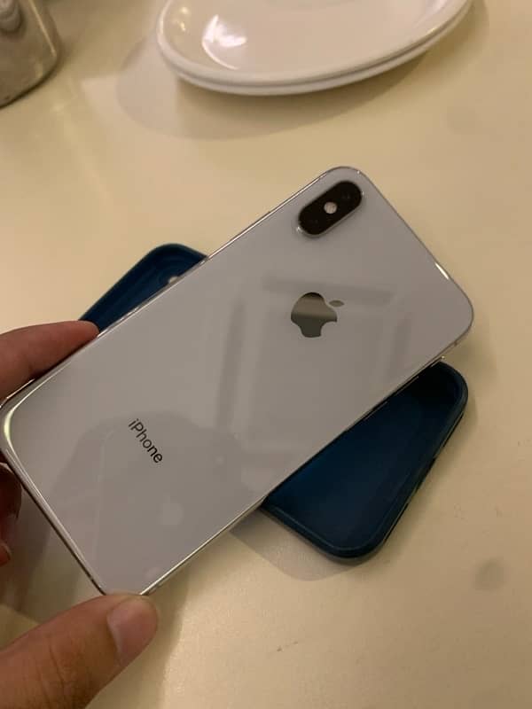 Water Pack Genuine Iphone Xs silver 1