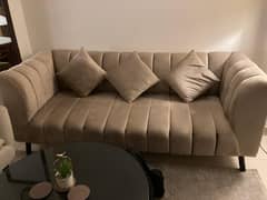 5 Seater Sofa Set – 3-Seater Sofa with 2 Matching Chairs 0