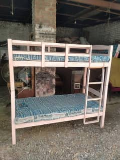 bankar bed with mattress