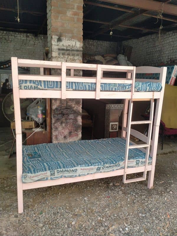 bankar bed with mattress 0