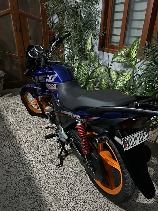 Honda 150f Special Edition 2024 Blue Colour 3