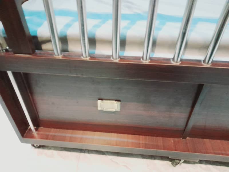 Baby bed cot with mattress 1