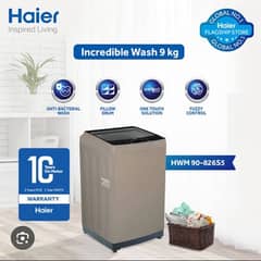 haier HWM 90-82655 fully automatic washing machine un used