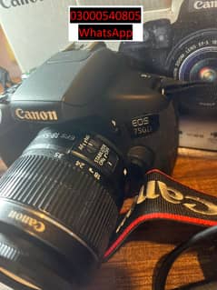 Canon 750D with Kit Lens - Like New Condition 0