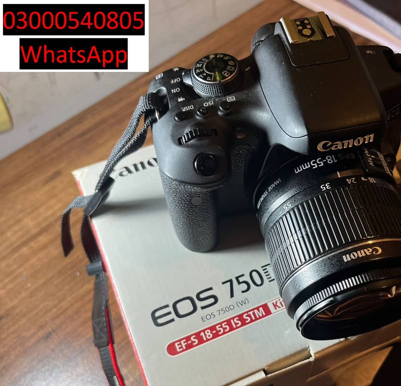 Canon 750D with Kit Lens - Like New Condition 3